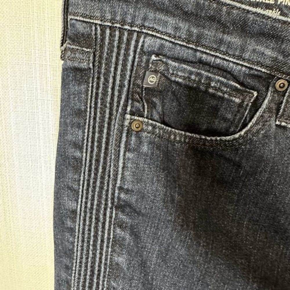 AG Adriano Goldschmeid The Prima Ankle Pintucked Cigarette Jeans - Picture 2 of 6